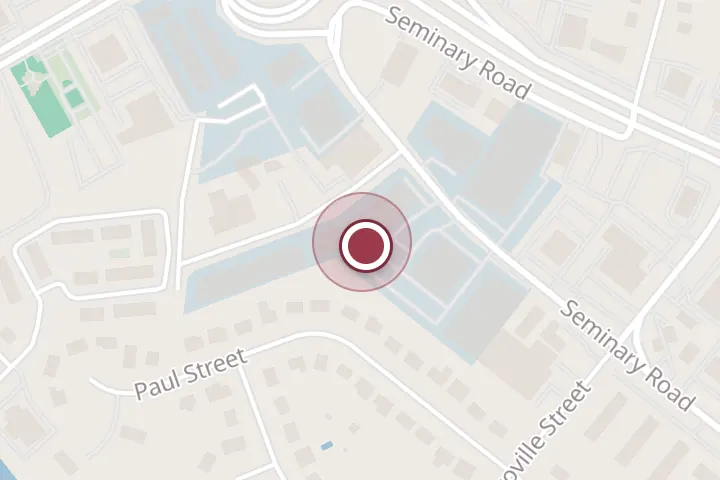 Street map around 5709 Center Ln, Falls Church, with a pin at Birndo Restaurant and Bar