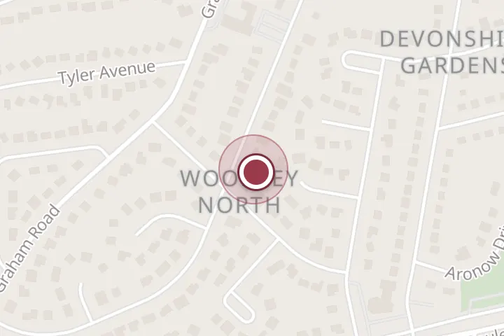 Street map around 2957 Rosemary Ln, Falls Church, with a pin at CRG Homefix, LLC