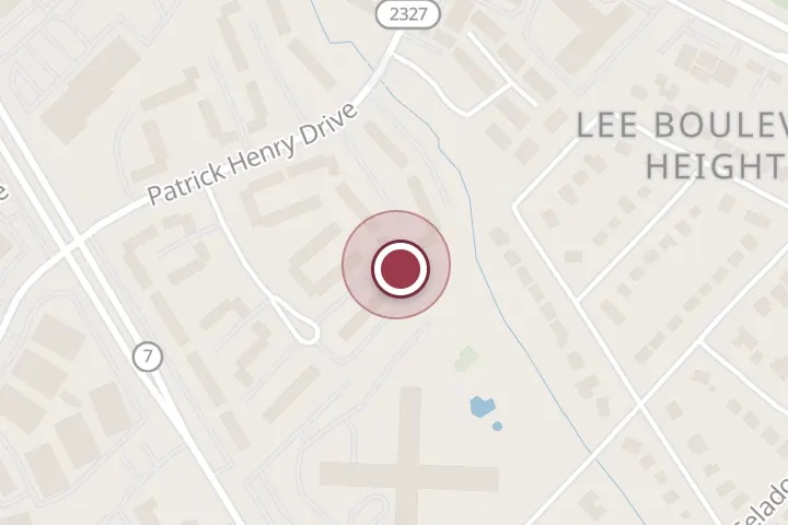 Street map around 3047 Patrick Henry Dr, Falls Church, with a pin at Ebenezer Electric solutions LLC