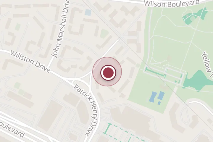 Street map around 2947 Patrick Henry Dr, Falls Church, with a pin at EMS Construction LLC