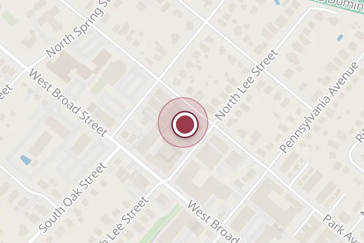 Street map around 705 Park Ave, Falls Church, with a pin at Local Expert Realty