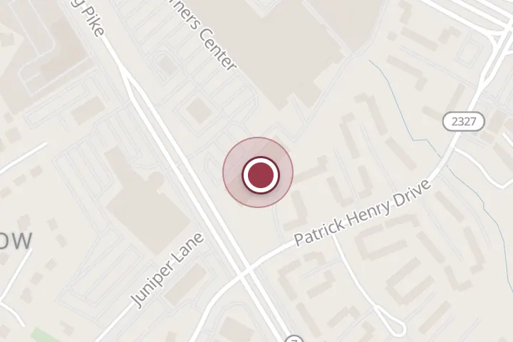 Street map around 6375 Seven Corners Center #4784, Falls Church, with a pin at Mermaid Inc.