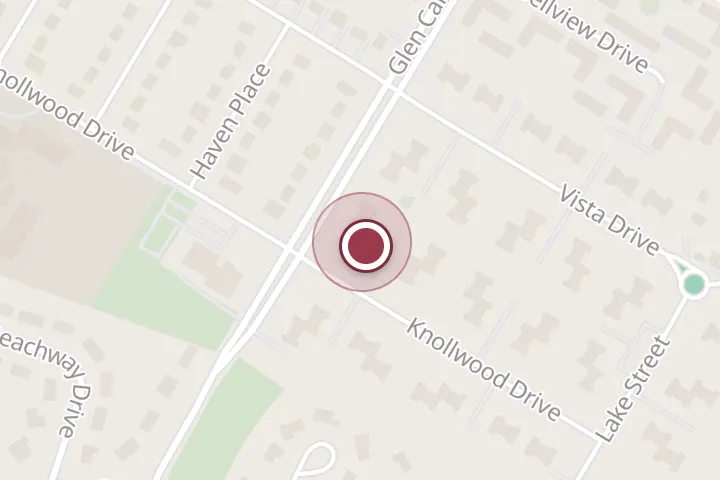 Street map around 3413 Glen Carlyn Dr #1, Falls Church, with a pin at Painting by Ross