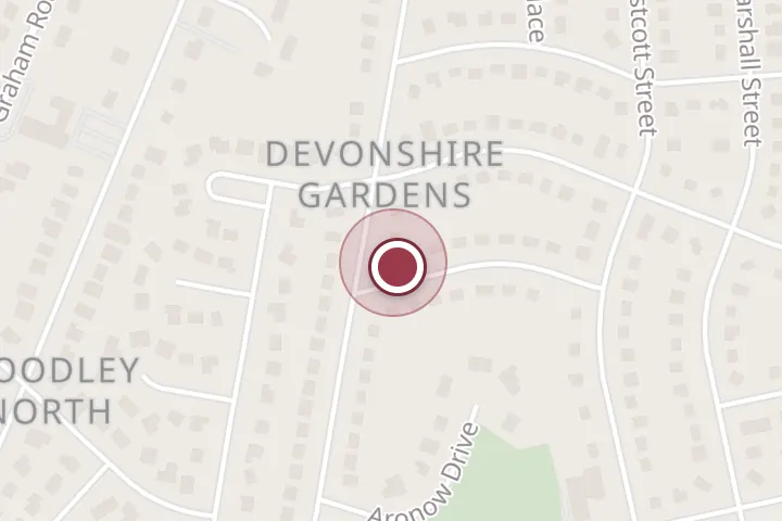 Street map around 7012 Ellen Ave, Falls Church, with a pin at Sofia's house cleaning